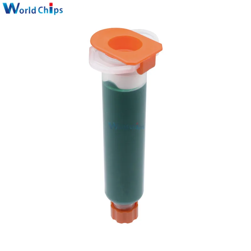 10cc UV PCB BGA Solder Resist Curable Soldering Great Mast Repair Paint Mask Green | Электронные компоненты и