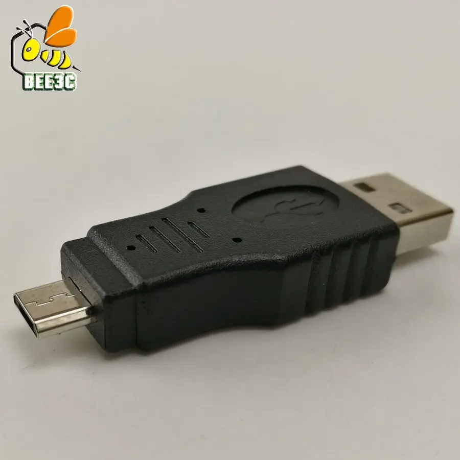 USB адаптер Micro папа к 2 0 Мужской Разъем конвертер Черный 300 шт|usb 2.0|usb 2.0 ausb a |