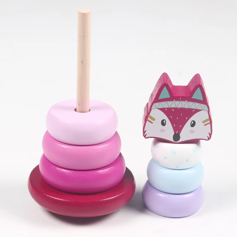 Новые детские игрушки набор слона лисы музыкальный стакан многослойный Набор