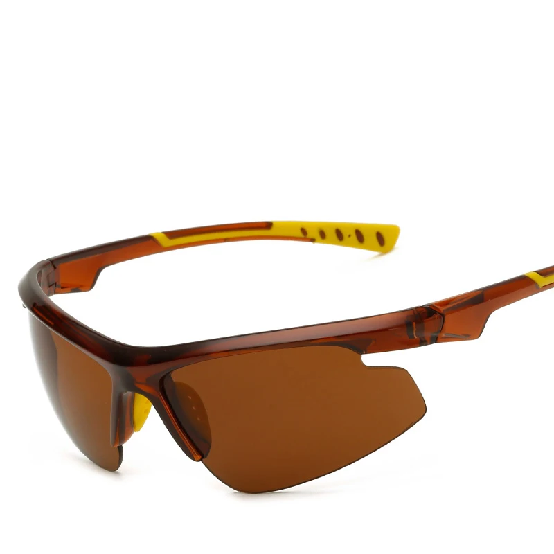 Новинка 2018 модные мужские поликарбонатные силиконовые солнцезащитные очки