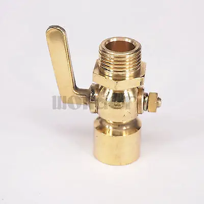 Латунный сливной петпетпетух запорный клапан 1/2 &quotBSP папа 1/2&quot BSP Женская резьба