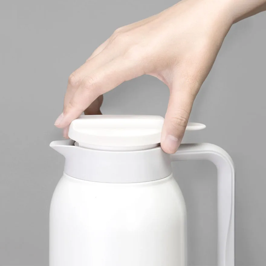 Xiaomi Mijia VIOMI 1.5L Kettle Thermos Cups Stainless Steel Vacuum 24 Hours Flask Water Smart Leakproof Single Hand Use Bottle