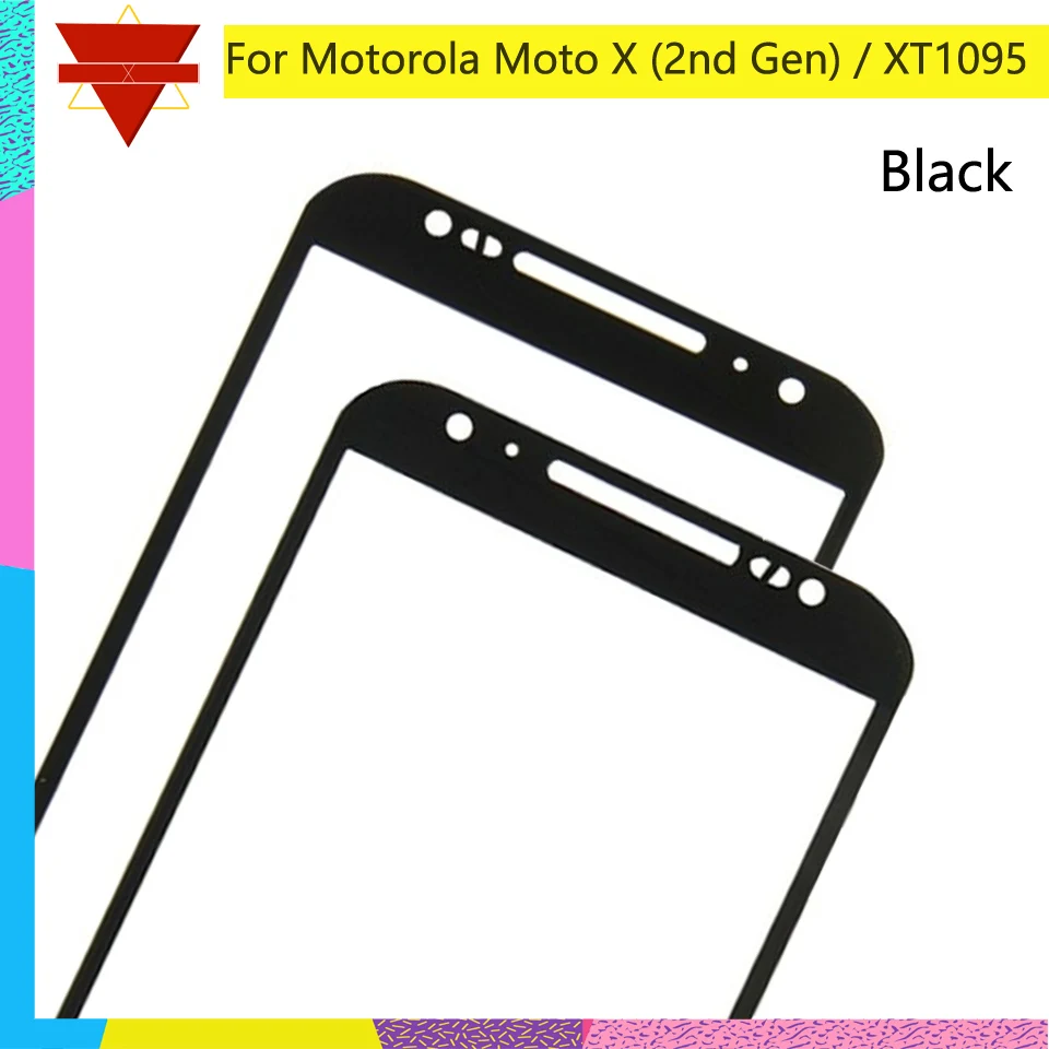 5 2 ЖК Передняя стеклянная линза для Motorola Moto X (2nd Gen) XT1095 передняя внешняя сенсорный