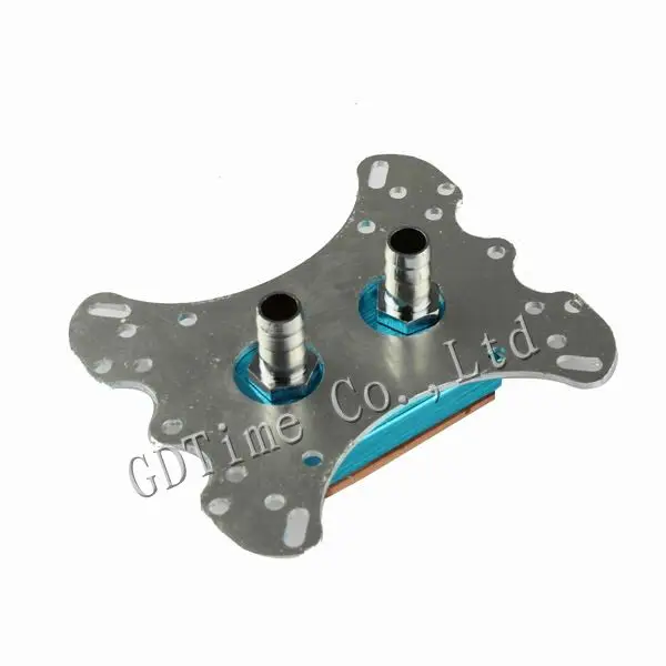 10 шт. в партии медный кулер для охлаждения воды компьютера процессора базовый