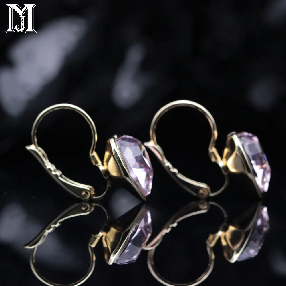 Популярные Модные ювелирные изделия jiсаму серьги в форме сердца с подвеской из
