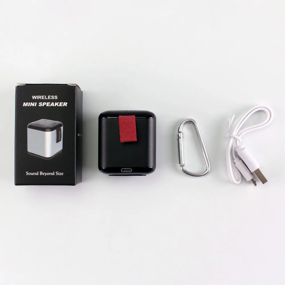MIABOO Mini bluetooth-колонка с карабином поддержка 2 соединения 5 8 дюйма | Электроника