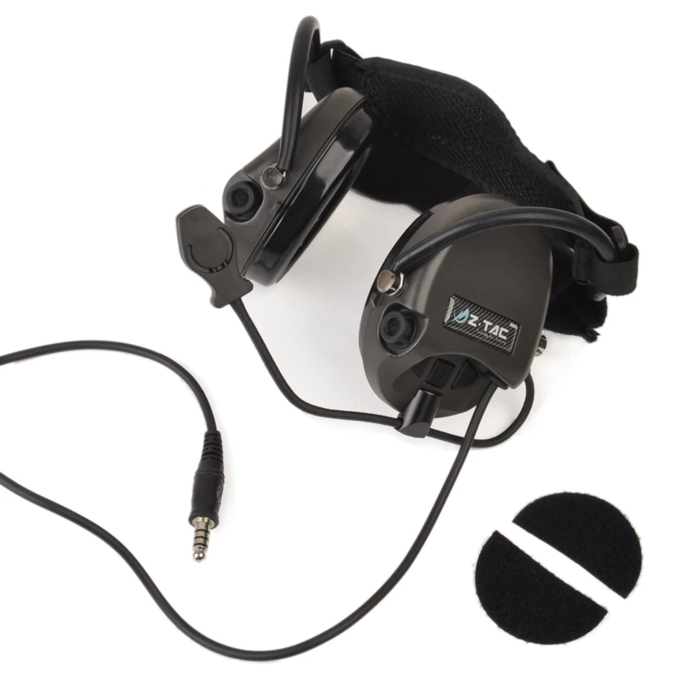 Z Tactical Softair гарнитура пилота Comtac TCI Liberator II Neckband Sordin Thoradin Pickup с шумоподавлением Φ Z039