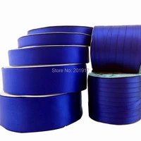 10mm royalblue matte polyester satin ribbon rope hairbow wedding party decaration accessories gift packing ribbon cords 100yds