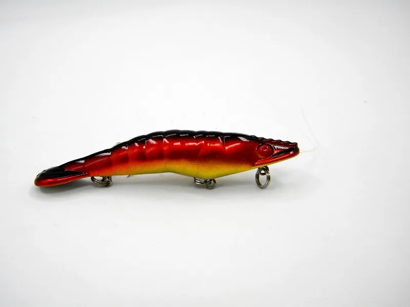 Рыболовные приманки 8.5CM-8.3G-10 # креветка для наживки воблер в виде пескаря