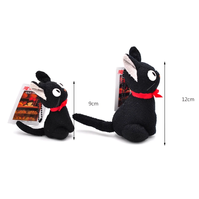 Kiki's служба доставки японского аниме черная кошка плюшевые игрушки Kawaii Neko
