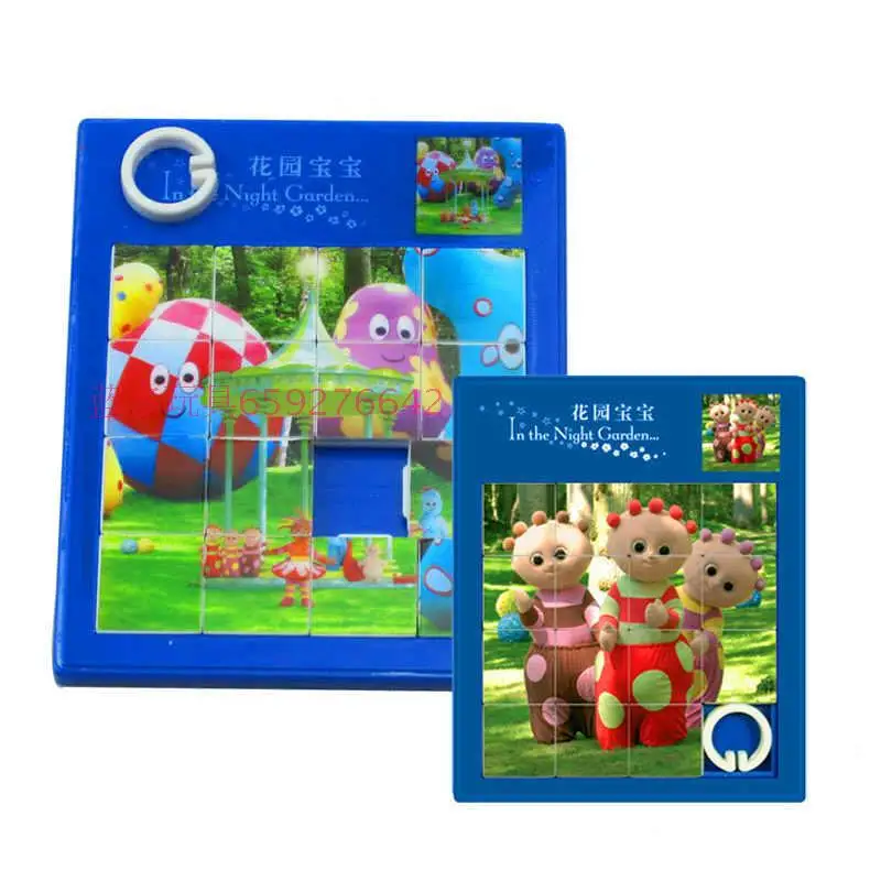 Детский Развивающий пазл в ночном саду пластиковая головоломка собранном виде|toy