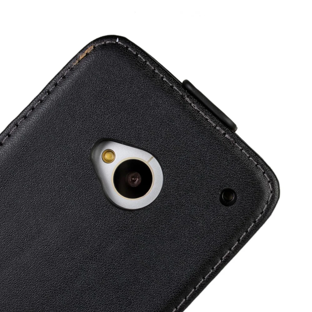 Вертикальный флип-чехол s для htc One M7 кожаный магнитный флип-чехол для телефона