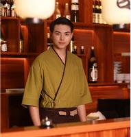 japanese chef uniform restauranthotel uniform sushi shop japanese kimono men spring