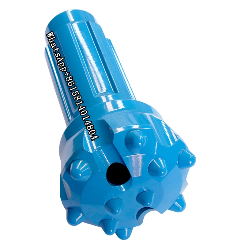1pc DTH drill bit low wind pressure impactor Ore mining geological for high-speed rail subway tunnel rock drilling | Инструменты