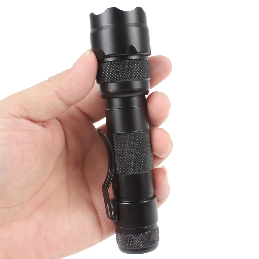 

hot SecurityIng Night Vision 502B Mini LED Infrared Red Light Flashlight