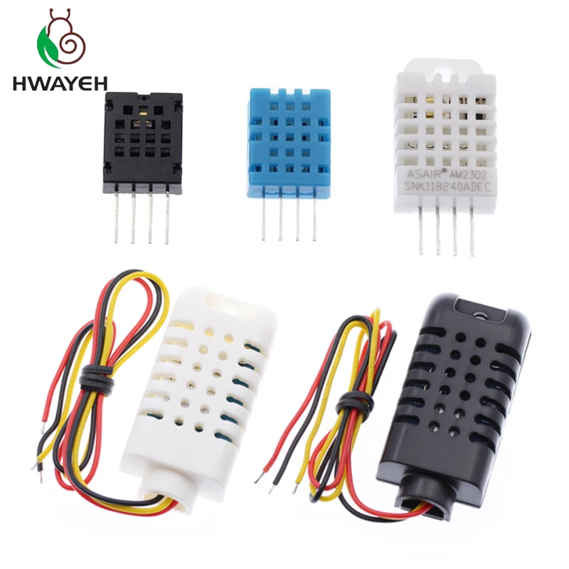 Цифровой датчик температуры и влажности DHT11 DHT22 AM2302B AM2301 AM2320 для Arduino AM2302|Датчики| |