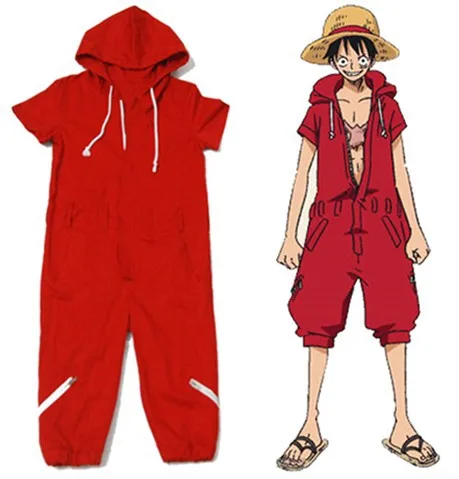 Цельная Обезьяна D. Карнавальный костюм Луффи комбинезон кошки|suit overalls|costume