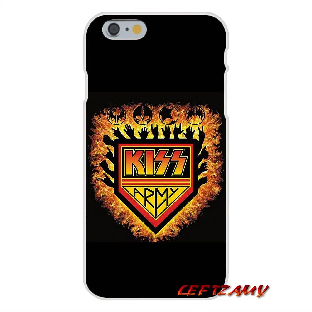 Аксессуары чехлы для телефонов iPhone X XR XS MAX 4 4S 5 5S 5C SE 6 6S 7 8 Plus ipod touch Gene Simmons Kiss