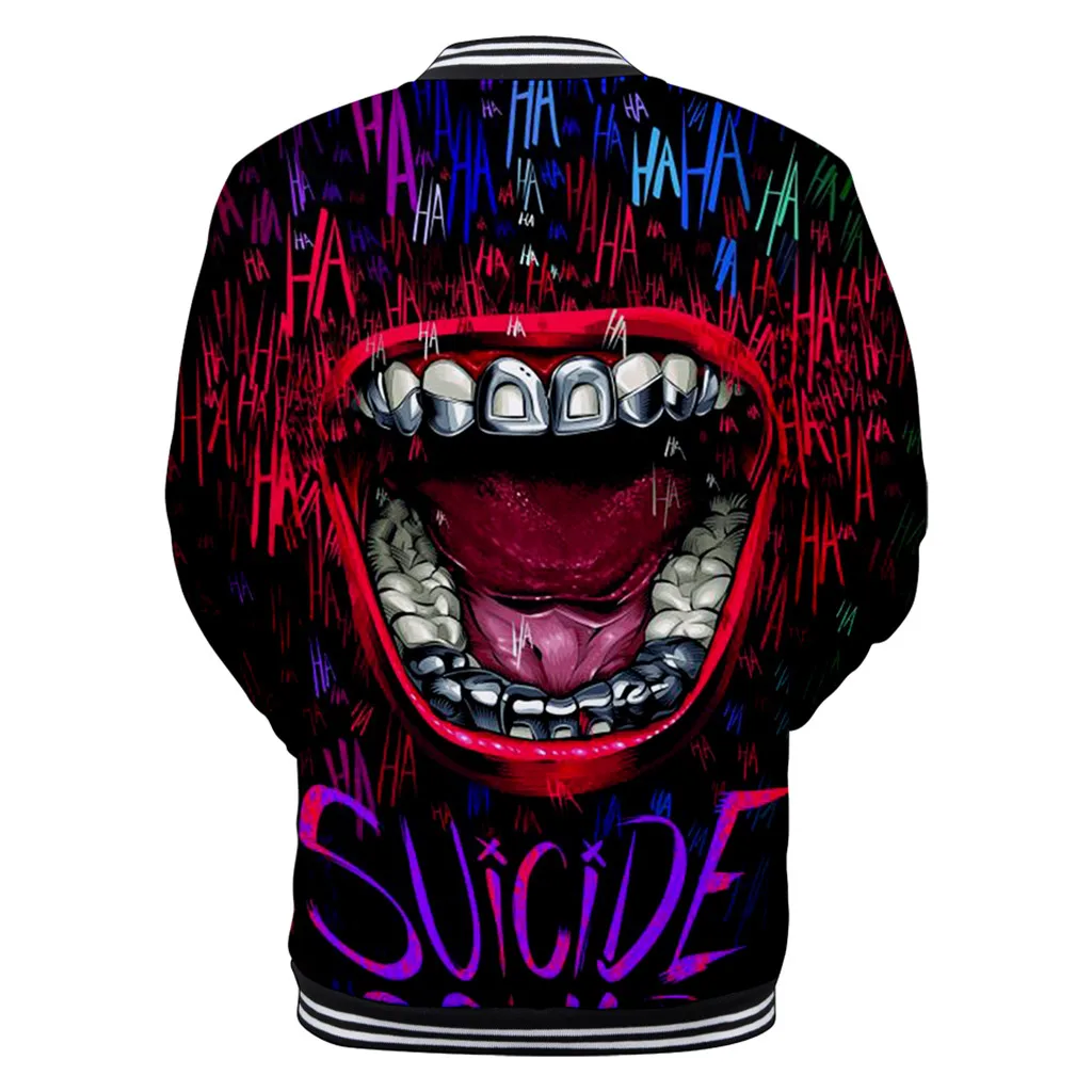 Куртки feitong мужские весенне осенние дышащие хлопковые с принтом и смехом|Мужские