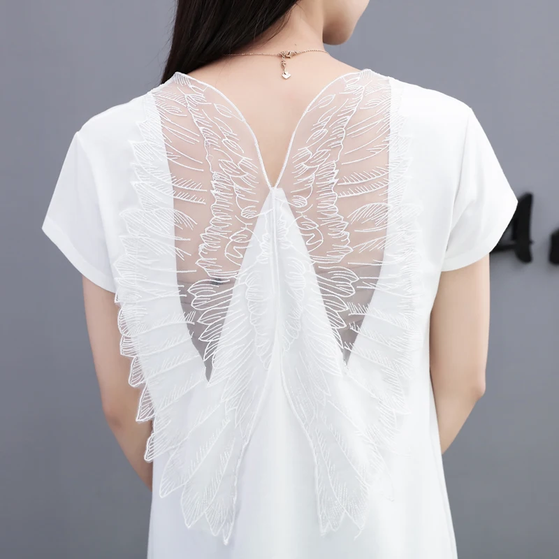 Женское вечернее платье с коротким рукавом и круглым вырезом для ночного клуба