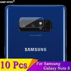 10 шт.лот для Samsung Galaxy Note 8 Note8 N950 6,3 дюйма Защитная крышка для объектива камеры заднего вида защитная пленка из мягкого закаленного стекла