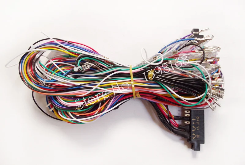Шлейка Jamma 28 pin с проводами на 5 6 кнопок для аркадных игр аксессуары шкафов