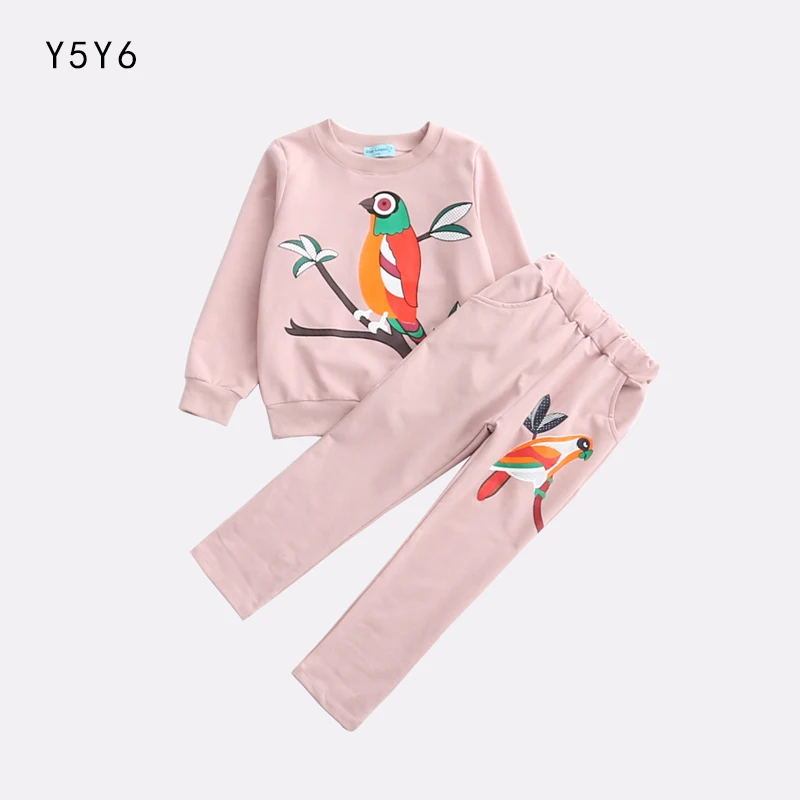 Children Clothing 2018 Spring Autumn Girls Clothes 2pcs Set Christmas Outfits Kids Toddler Suit For Sets | Мать и ребенок