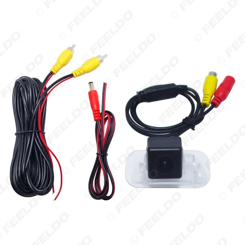

FEELDO 1PC Car CCD Backup Rear View Camera For Mercedes Benz MB A/A150-200/B/B150-200/C Class Reversing Camera #FD3707