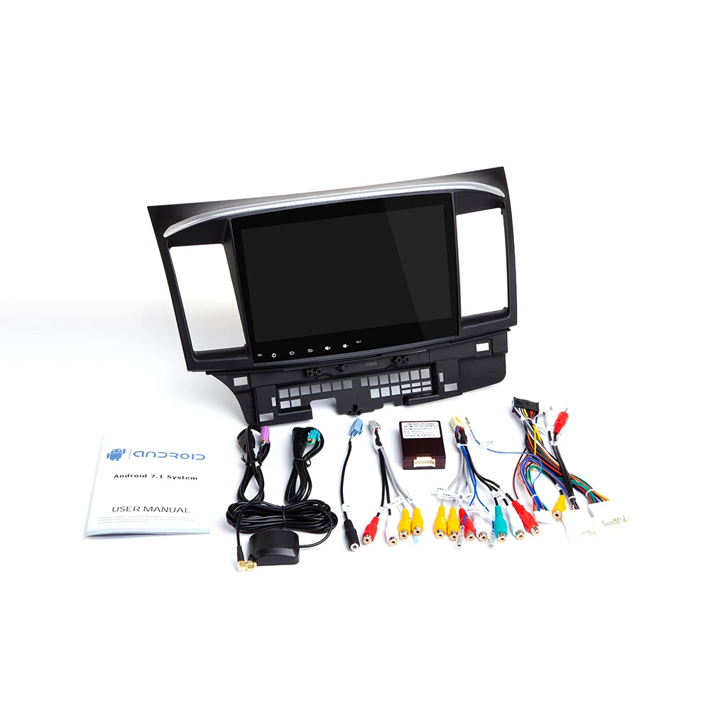 Автомобильный dvd плеер Josmile 2 Din Android 9 0 для Mitsubishi Lancer X 10 2008 201510 1 дюймов 4G Авторадио