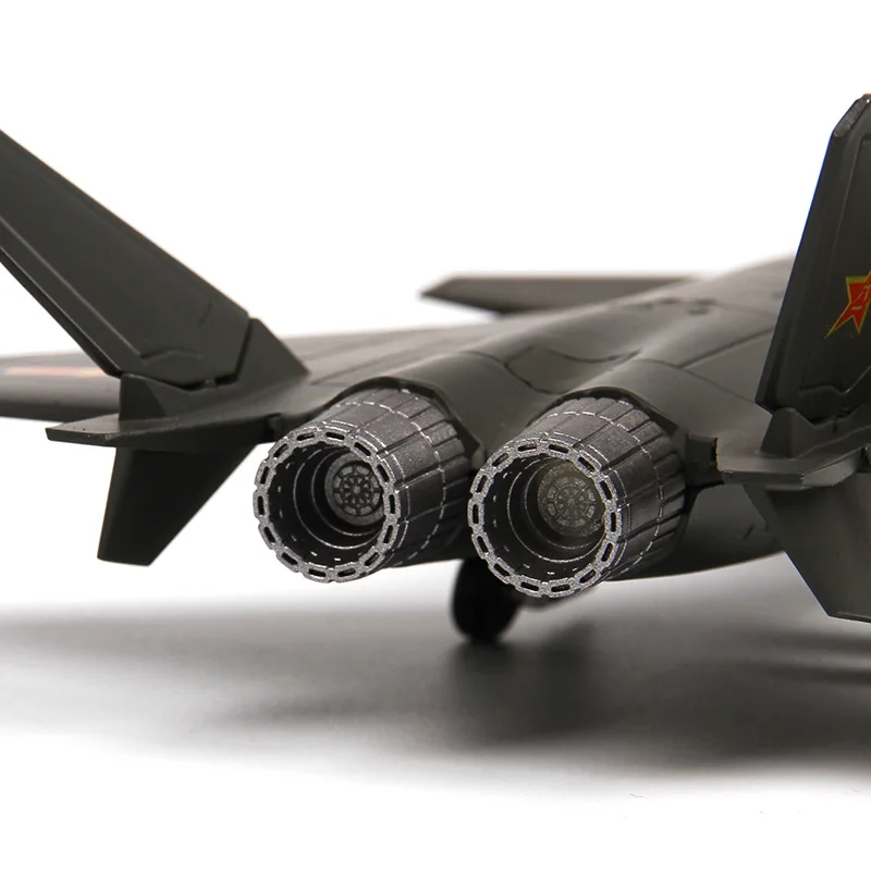 1:72 сплава Цзянь 20 с трёхмерными чертёжами истребитель моделирование пять