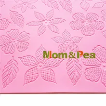 Бесплатная доставка Цветочная кружевная форма Mom & Pea GX185