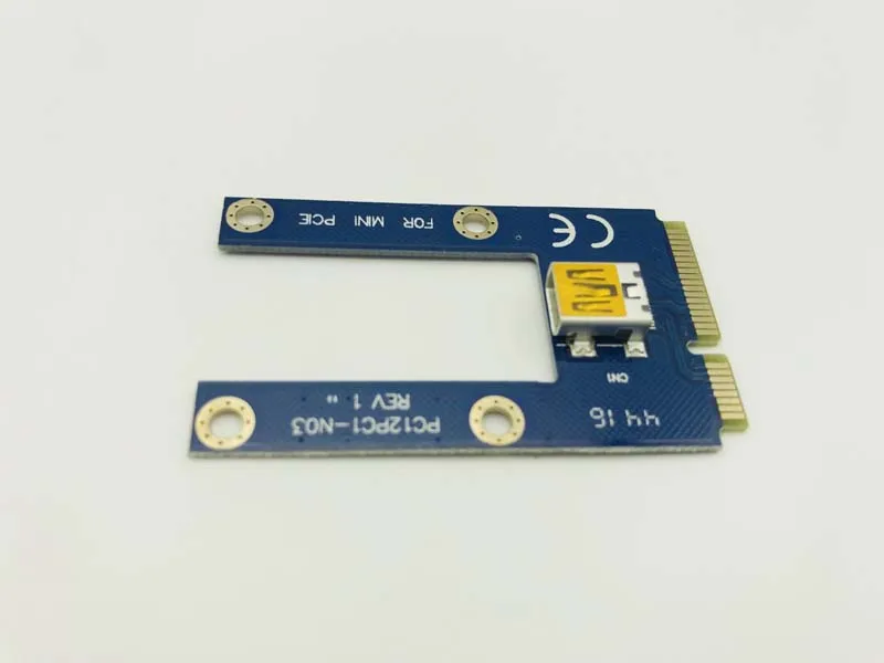 Mini PCI E к PCIe 60 см USB 3 0 Express 1x 16x расширитель адаптер Удлинительный кабель для
