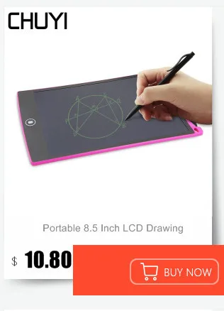 CHUYI портативный lcd планшет для рисования 4,5 дюймов блокноты для рукописного ввода цифровые заметки напоминание электронный мини-блокнот для Детские краски