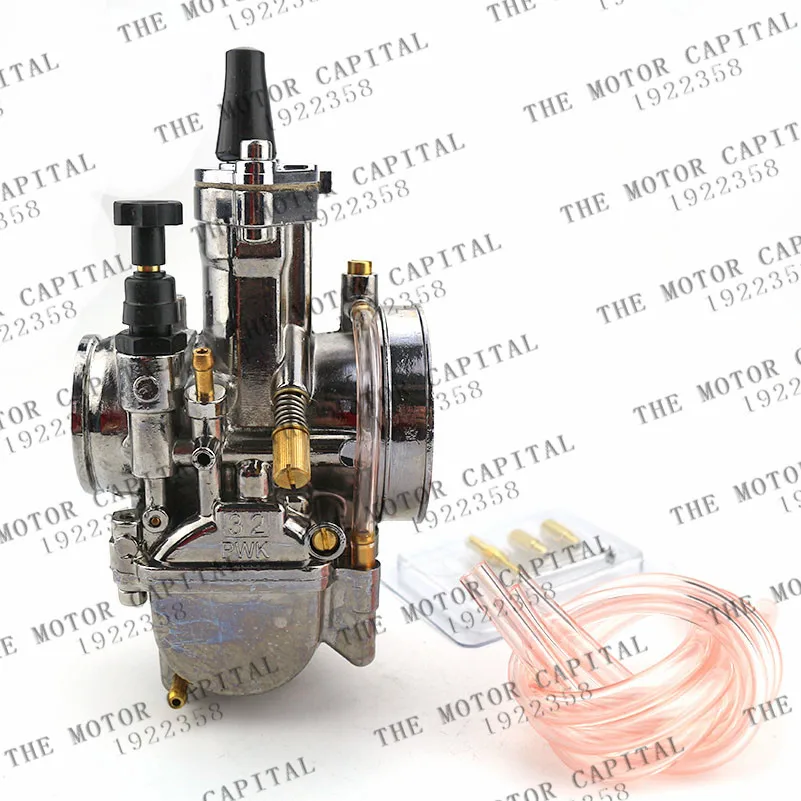 

silver plated Carburetor for PWK34 34mm Carb Parts 125cc to 250cc Scooters With Power Jet Motorcycle ATV