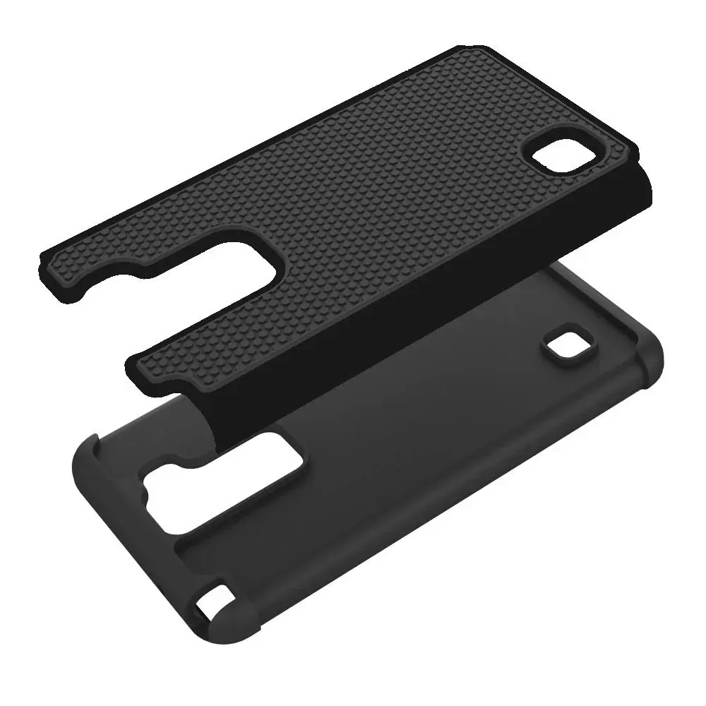 Противоударный тонкий Гибридный двухслойный защитный чехол для LG Stylus 2 / G Stylo (LS775)