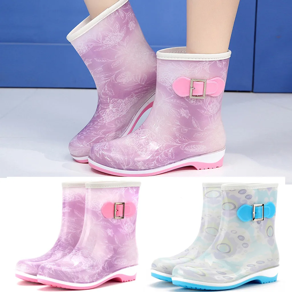 Женские непромокаемые ботинки для отдыха 2019 женские ботильоны на плоской