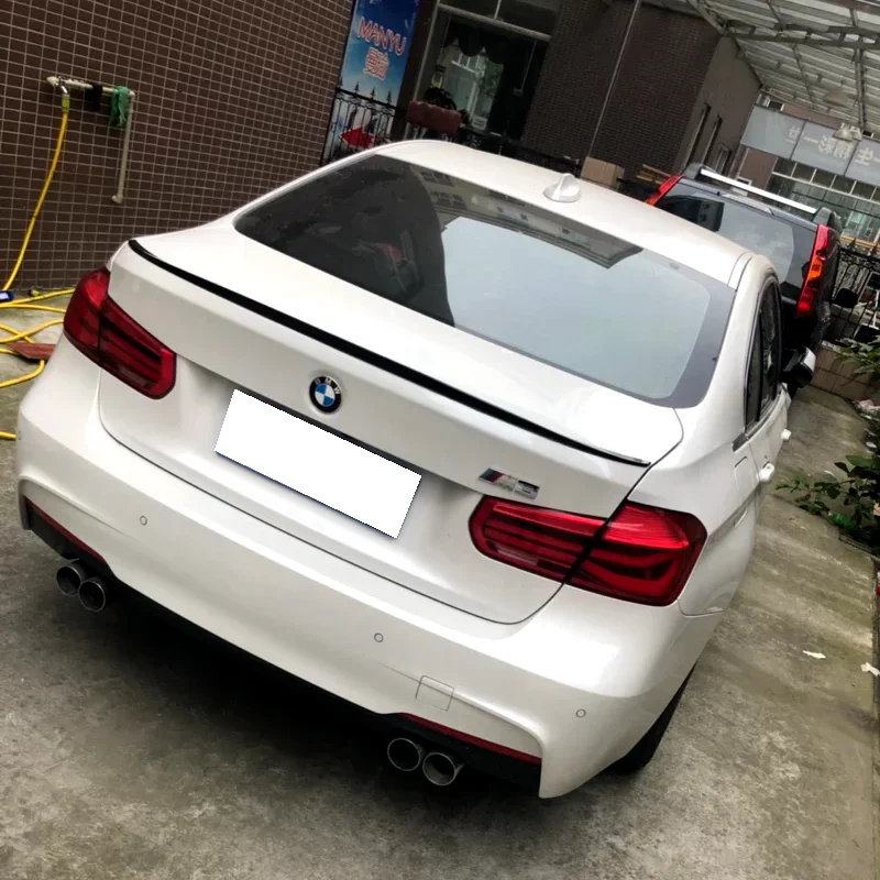 Для BMW F30 F35 M3 спойлер высокого качества ABS Материал заднее крыло автомобиля