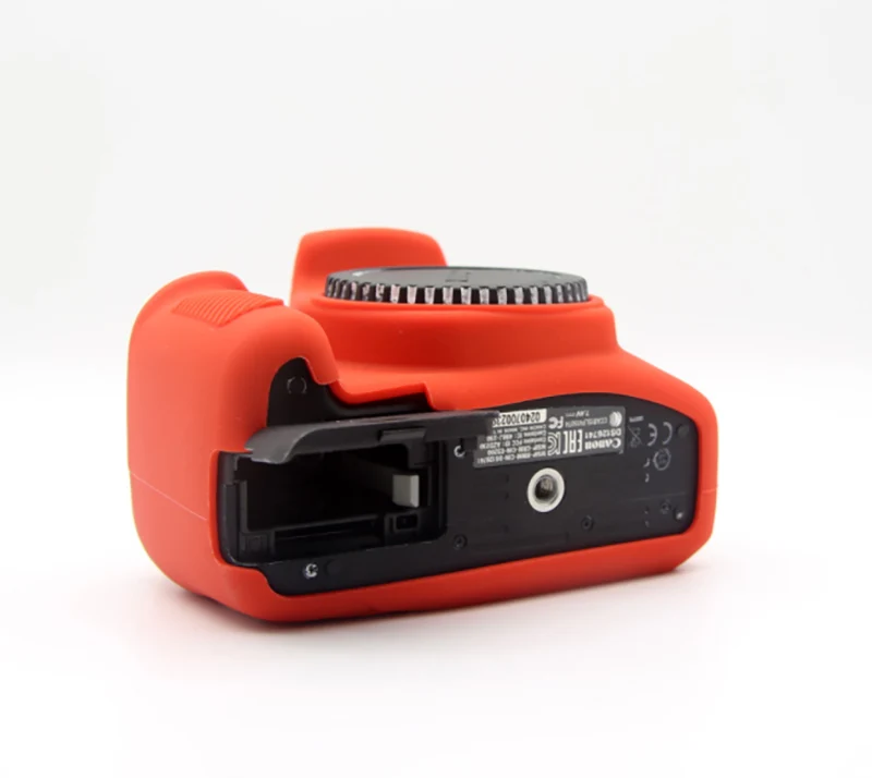 Силиконовый чехол для камеры Canon EOS 1500D 1300D 2000D Rebel T6 Kiss X80, резиновый чехол для камеры DSLR