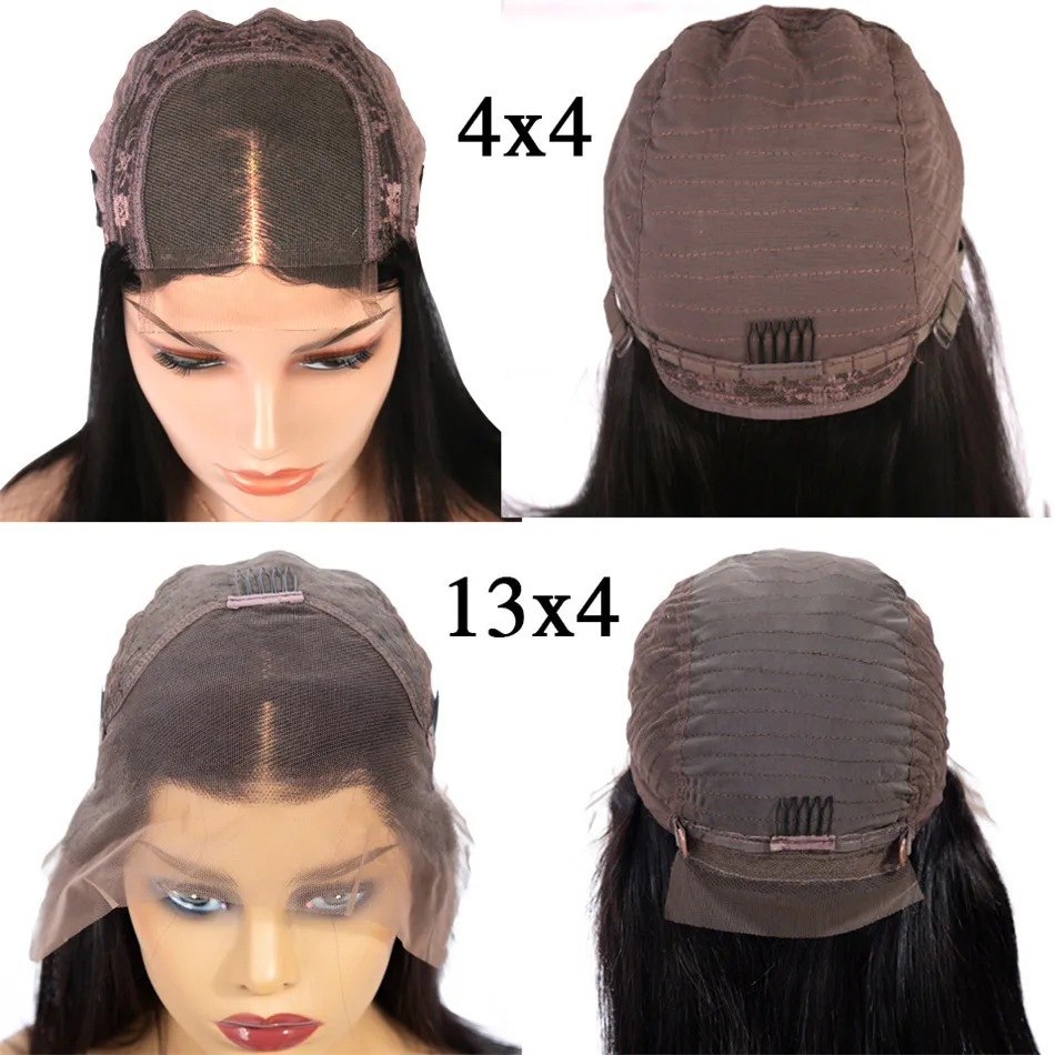 ZQ волосы боб парик фронта шнурка человеческих волос парики Кудрявые Вьющиеся 8-16