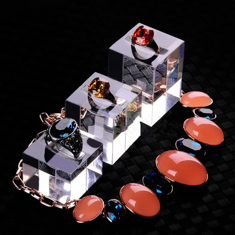 

Clear Ring Display Holder Acrylic Jewelry Display Holder Ring Display Showcase Ring Display Rack