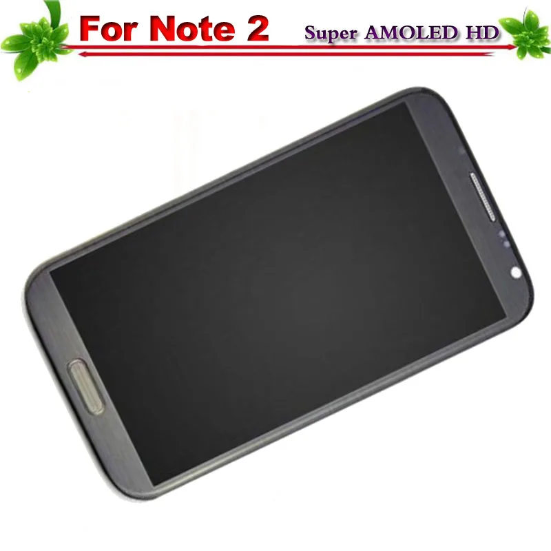 Протестировано для samsung Galaxy Note 2 ЖК-дисплей Дисплей N7105 Сенсорный экран планшета