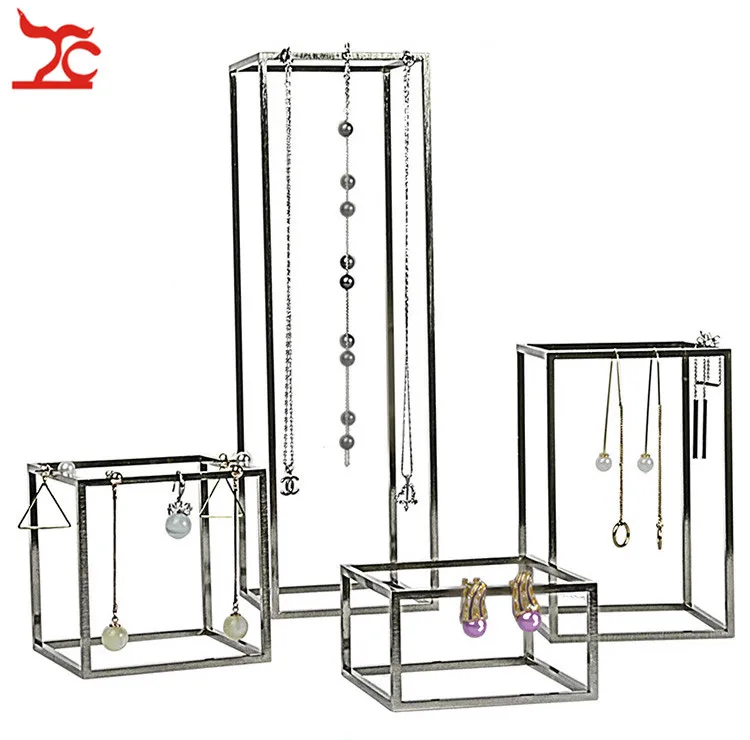 4 шт./лот держатель для ювелирных изделий из нержавеющей стали витрина магазина