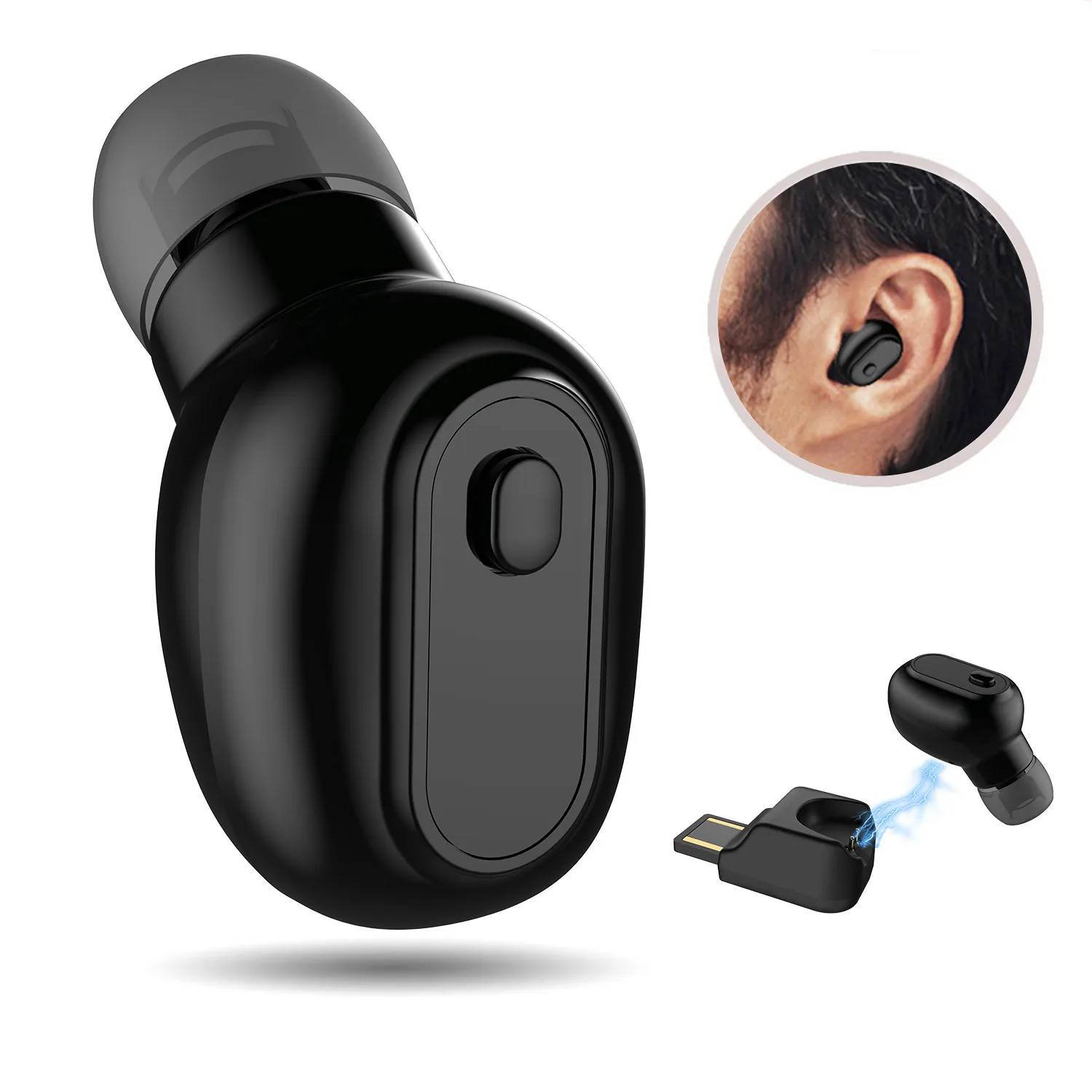 Мини Bluetooth 5 0 стерео гарнитура в ухо беспроводные наушники вкладыши с микрофоном