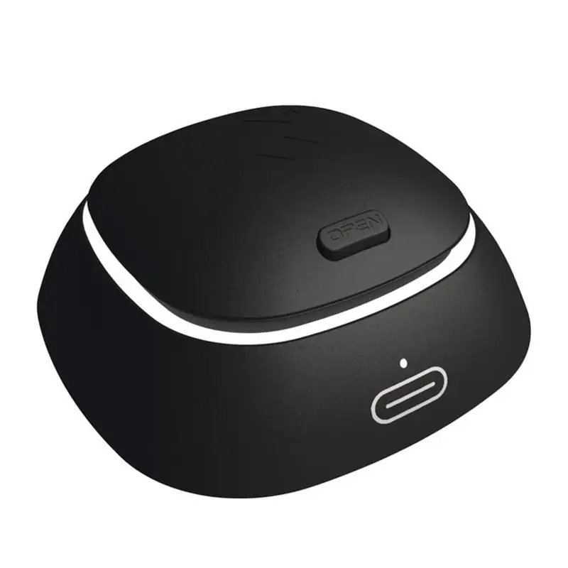 Black 4,0 близорукость комплект для ухода за глазами электрические шайбы зарядка через usb Авто Mute чистый удобные и дышащие портативный контакт интимные аксессуары - Цвет: Black