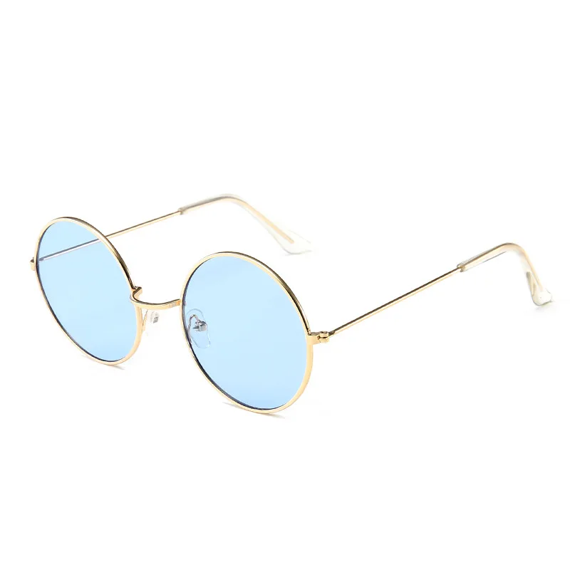 Sunglase Круглые новые солнцезащитные очки для женщин 2019 цветные линзы в стиле хип