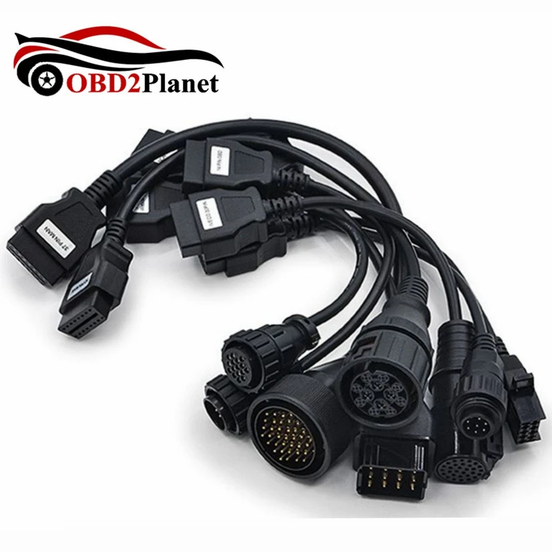 Кабели для грузовиков полный набор 8 диагностических инструментов OBD сканер