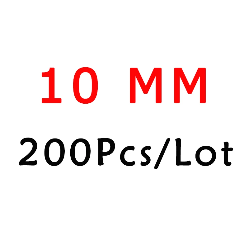 10mm 8/10/12/14/15/16/18/20/25/30 мм прозрачный Половина Круглый Стеклянный кабошон Clear - Цвет: 10mm