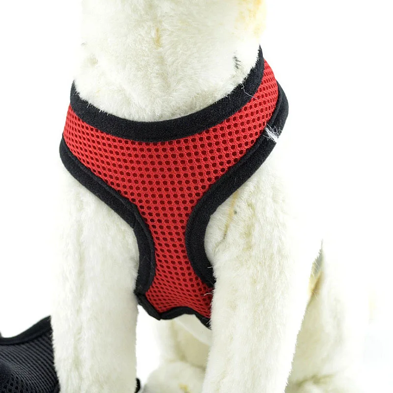 Собачья шлейка жилетка обучение для Щенок Чихуахуа из мягкой сетчатой ткани
