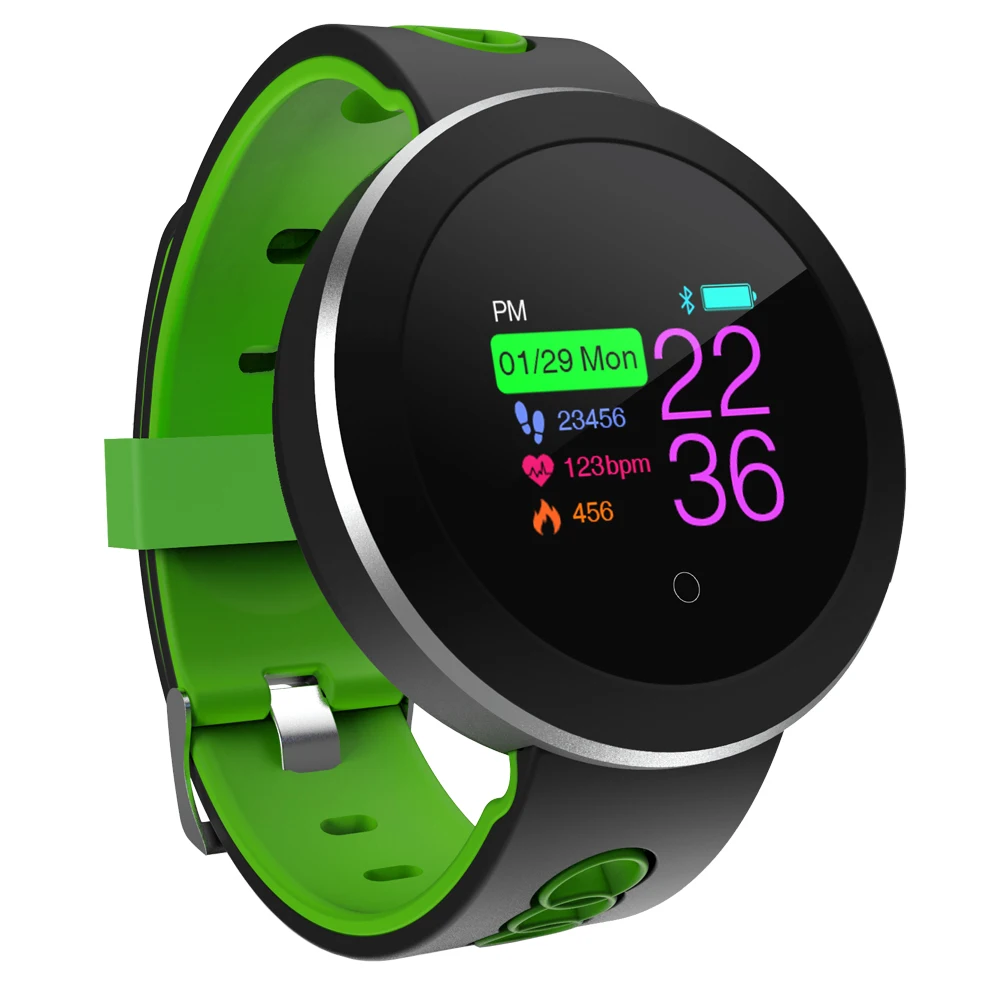 Фитнес трекер Q8 Pro Smart Watch IP68 Водонепроницаемый датчик кровяного давления и