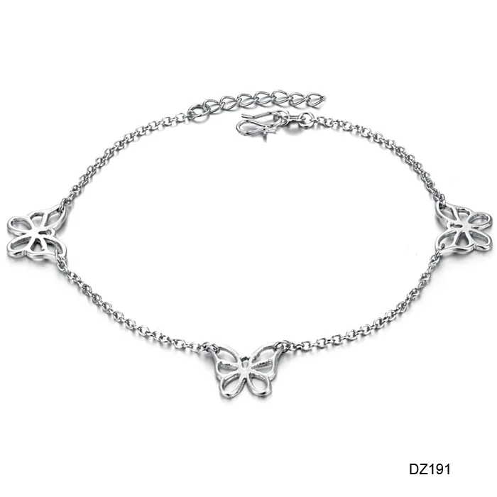 2016 Новинка корейский стиль 925 серебряный Прекрасный летний браслет бабочка